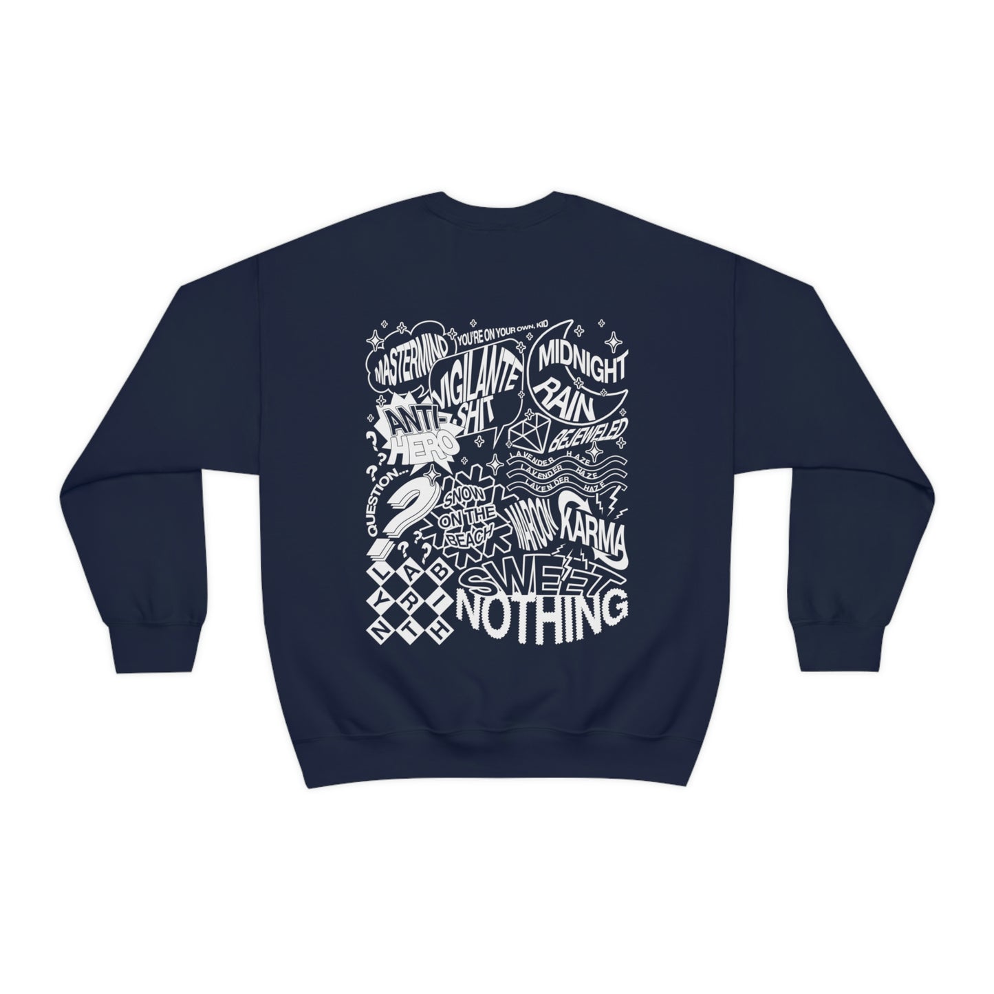 Midnights TS Sweatshirt, 2 Sided Print