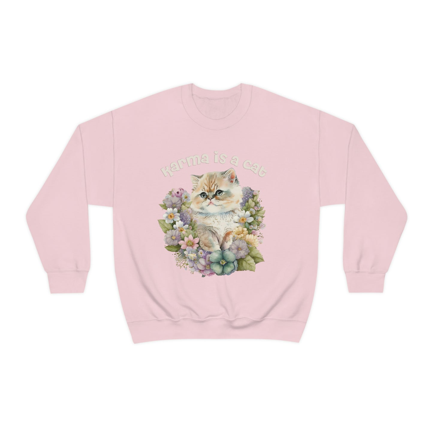 Karma Is A Cat Sweatshirt