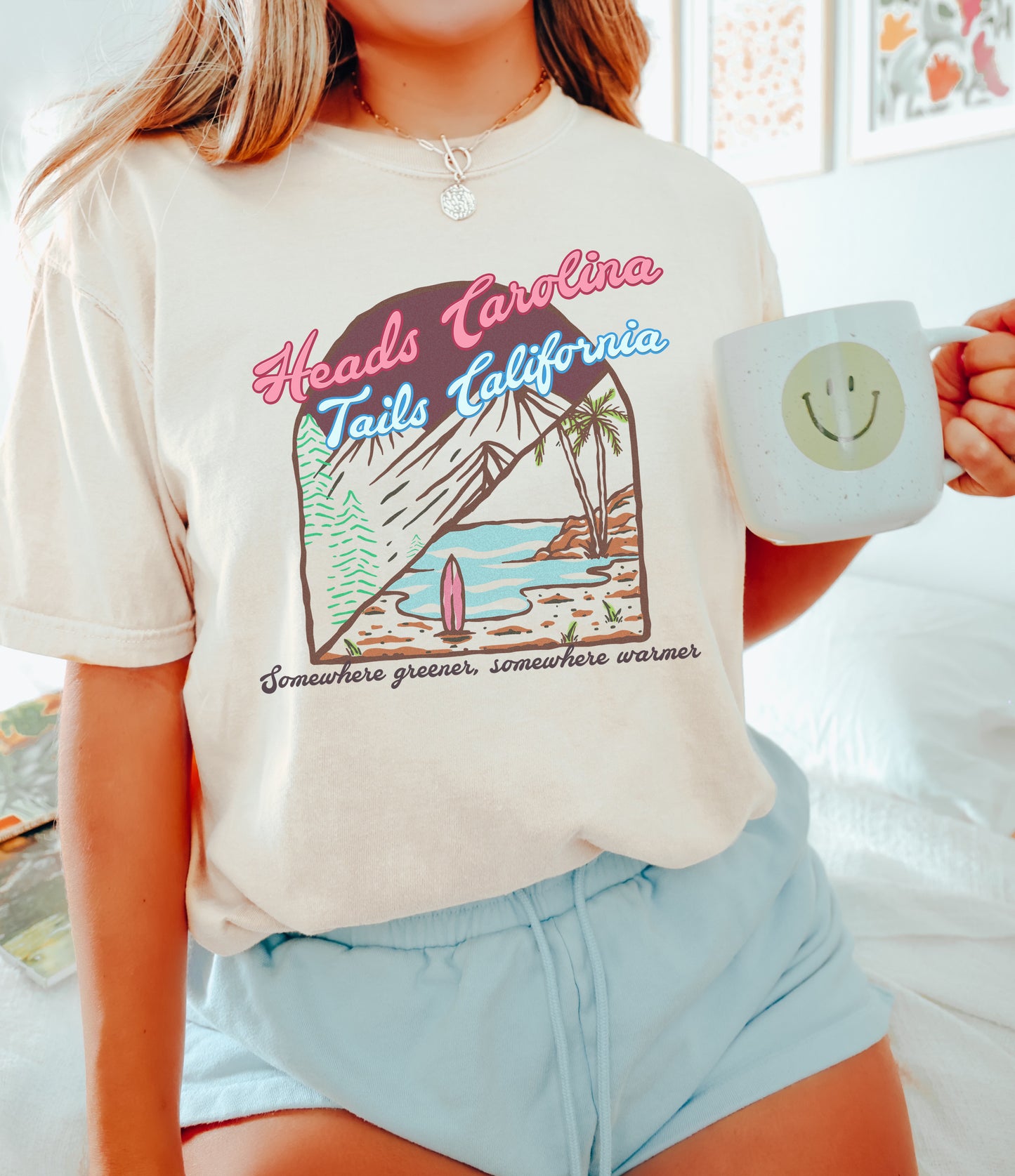 Heads Carolina Tails California Shirt