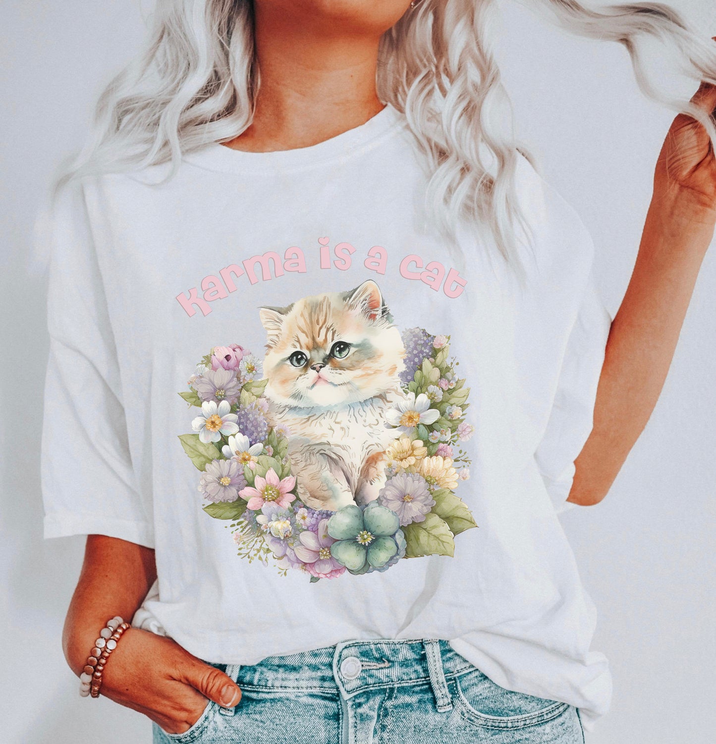 Karma Is A Cat Shirt