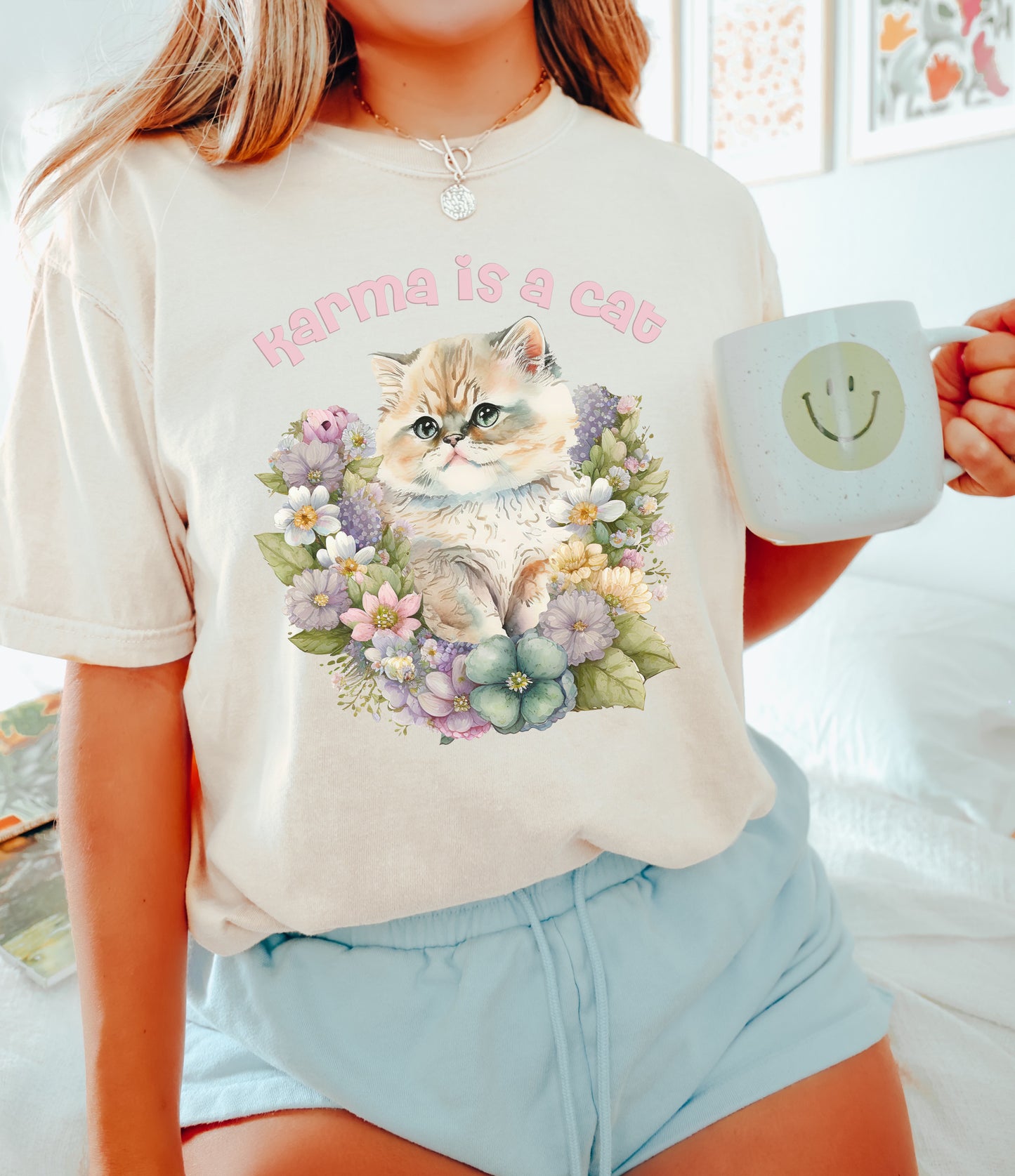 Karma Is A Cat Shirt