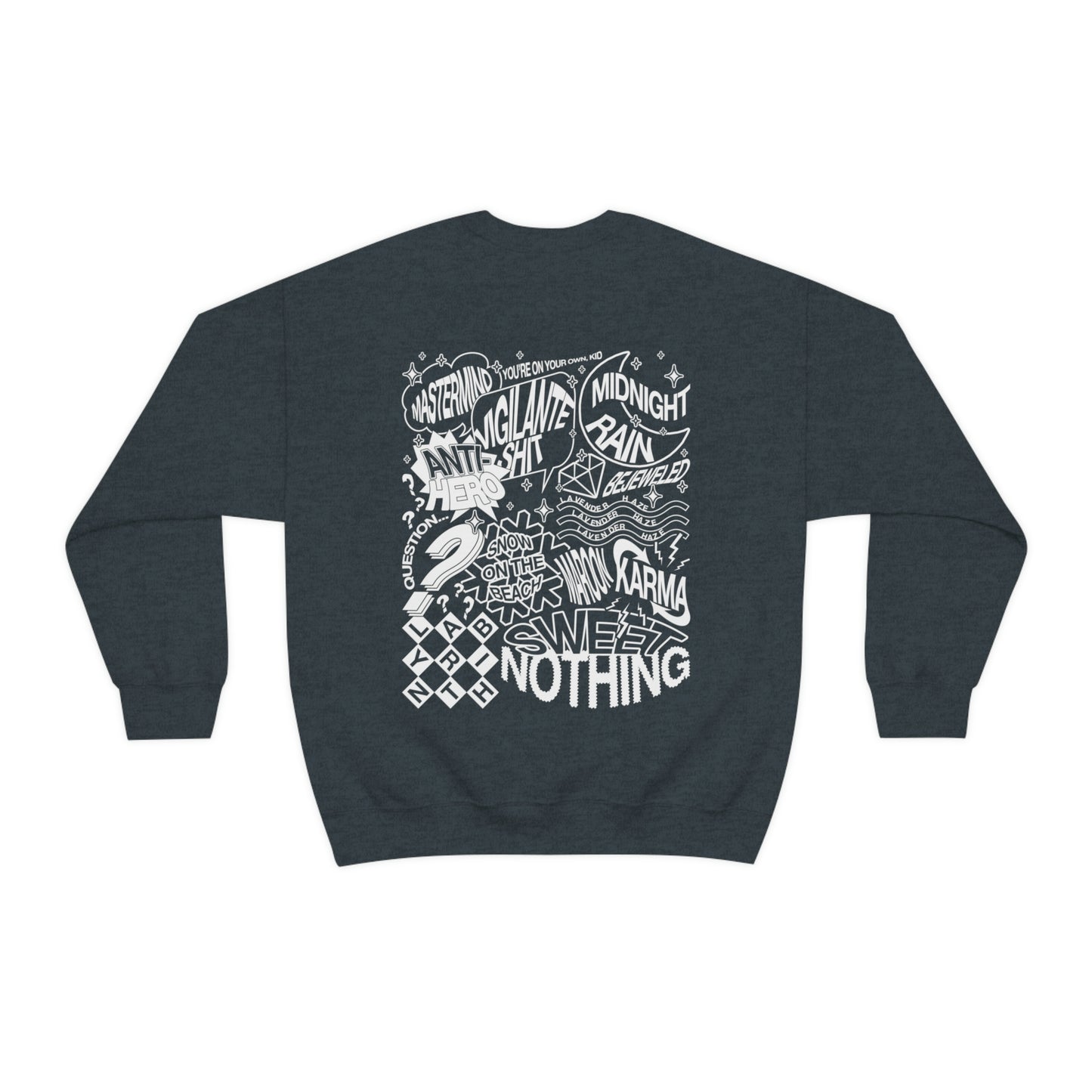 Midnights TS Sweatshirt, 2 Sided Print