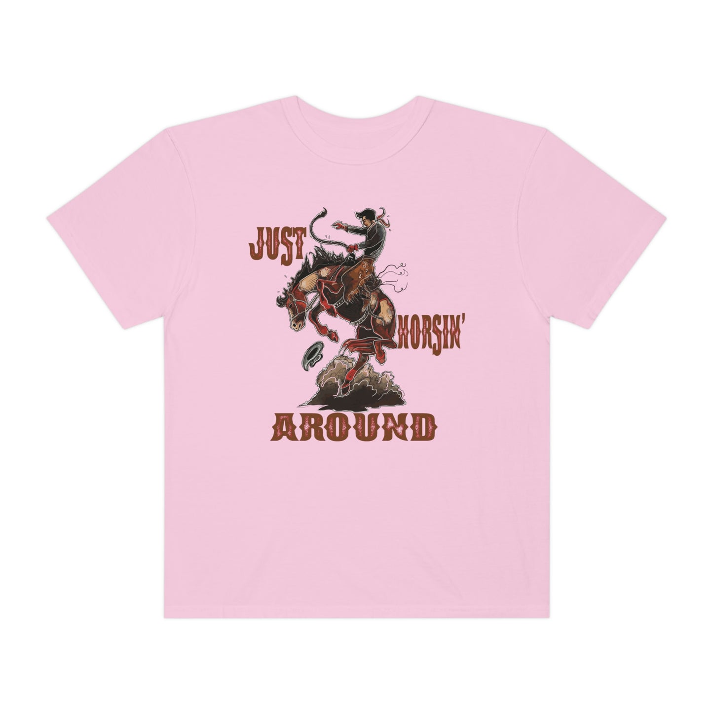 Just Horsin Around Cowboy Shirt