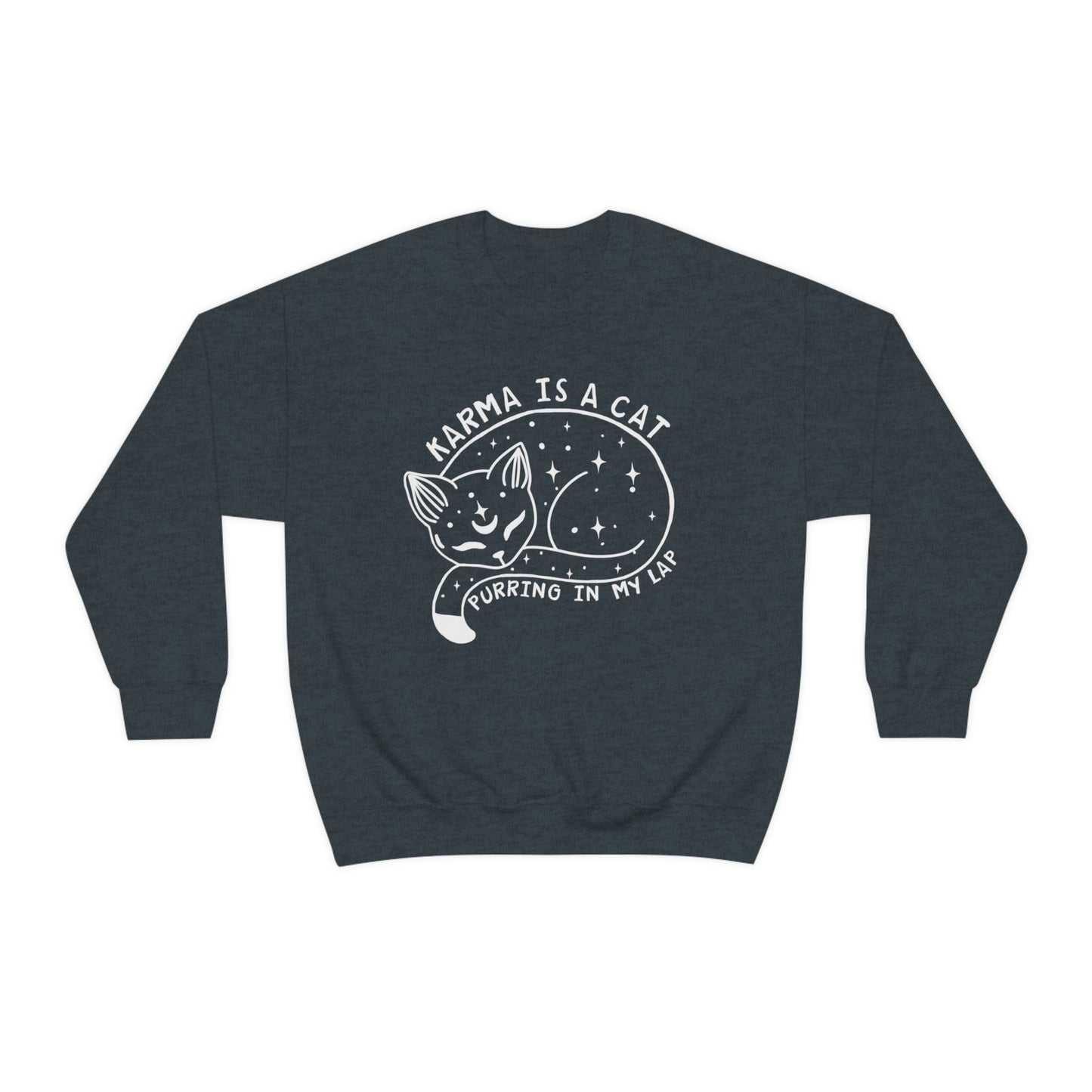 Karma Is A Cat Sweatshirt