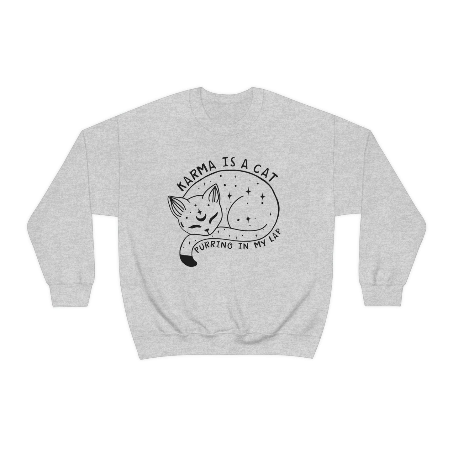 Karma Is A Cat Sweatshirt