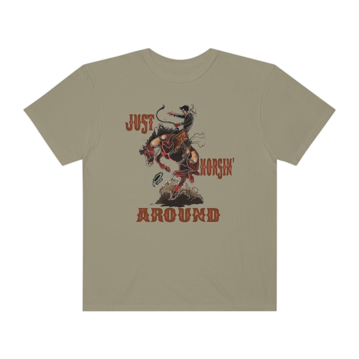 Just Horsin Around Cowboy Shirt