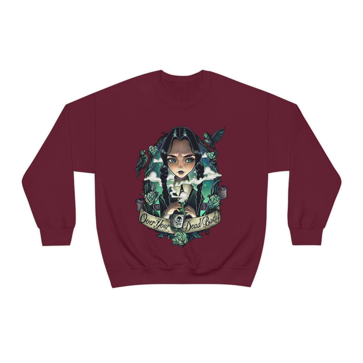 Wednesday Over My Dead Body Sweatshirt