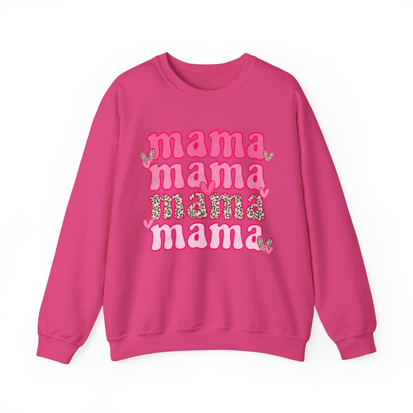 Retro Leopard Mama Sweatshirt