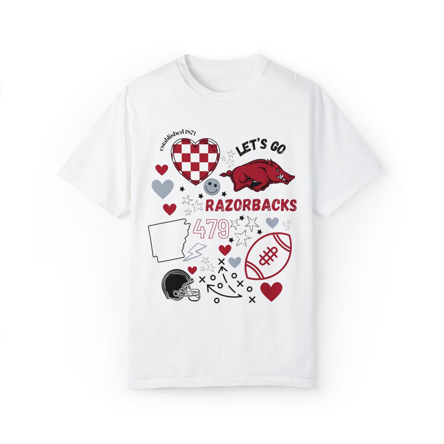 AR Game Day Shirt Front Design Only