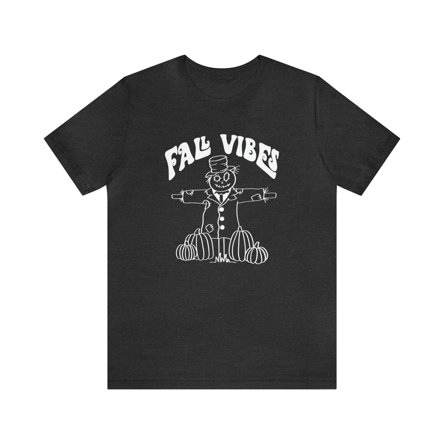 Fall Vibes Scarecrow Bella Canvas Shirt