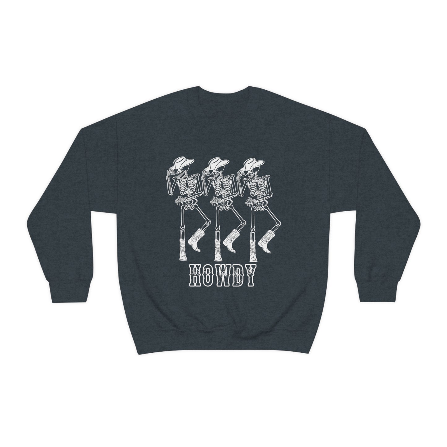 Howdy Skeleton Cowboy Sweatshirt