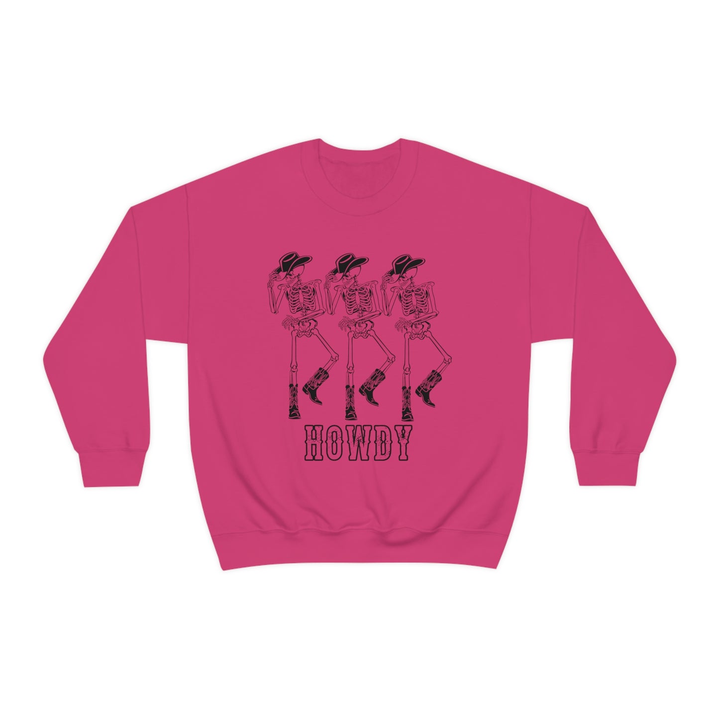 Howdy Skeleton Cowboy Sweatshirt