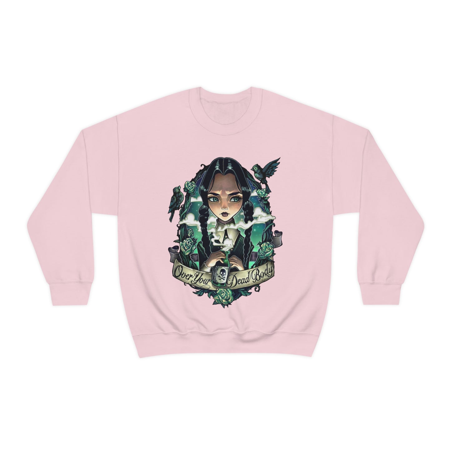Wednesday Over My Dead Body Sweatshirt
