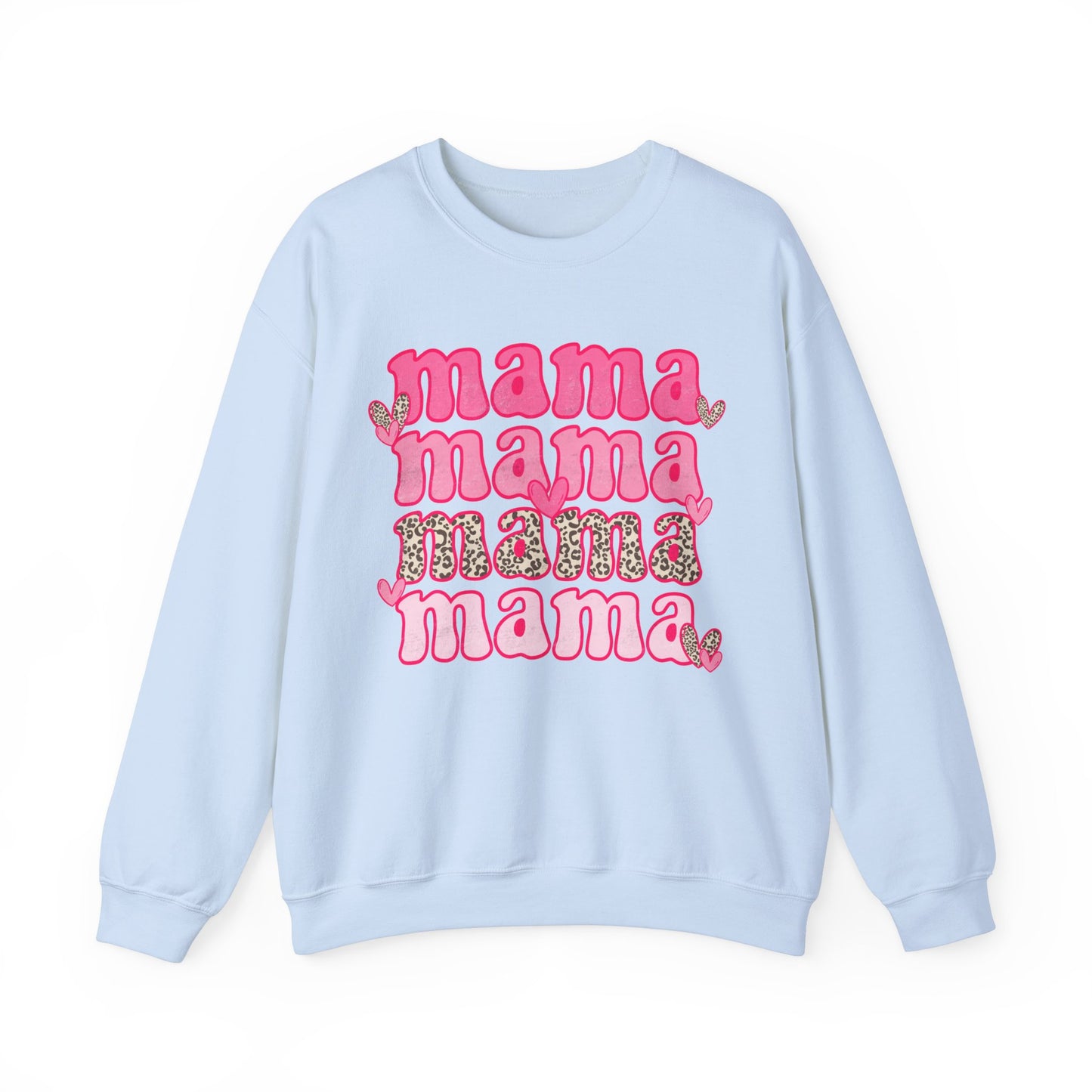 Retro Leopard Mama Sweatshirt