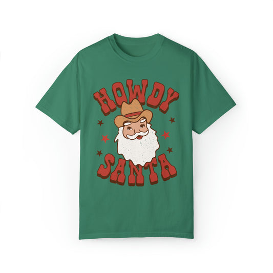 Retro Howdy Santa Shirt
