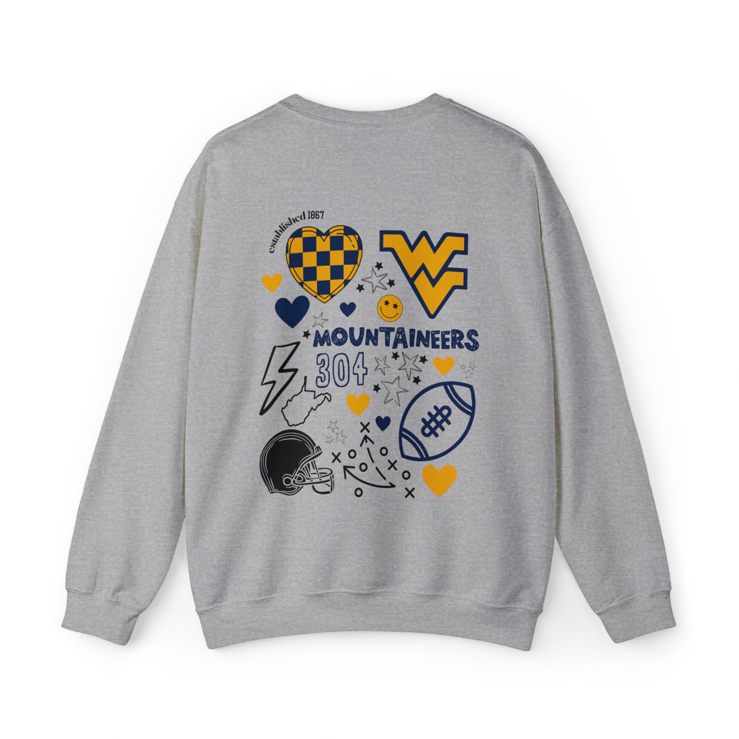 West Virginia Mountaineers Game Day Sweatshirt