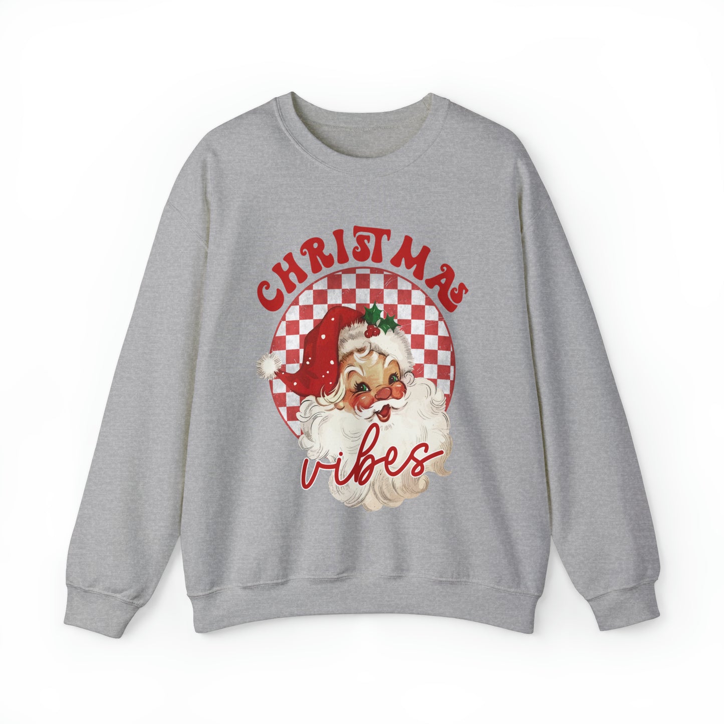 Christmas Vibes Santa Sweatshirt