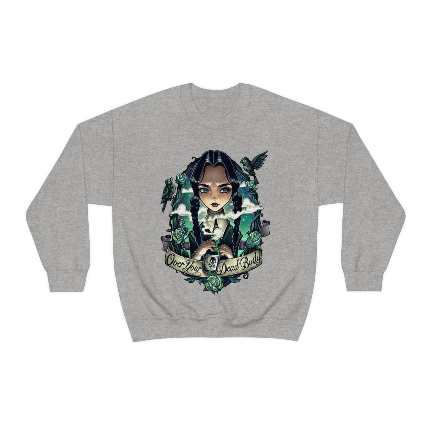 Wednesday Over My Dead Body Sweatshirt