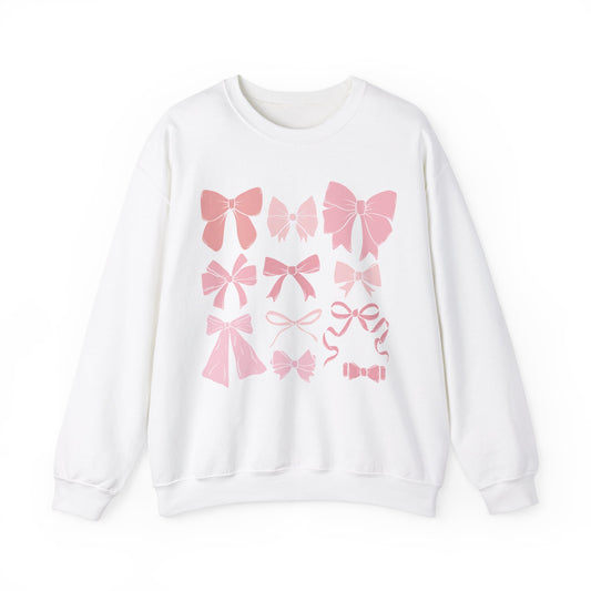 Pretty Pink Bows Sweatshirt