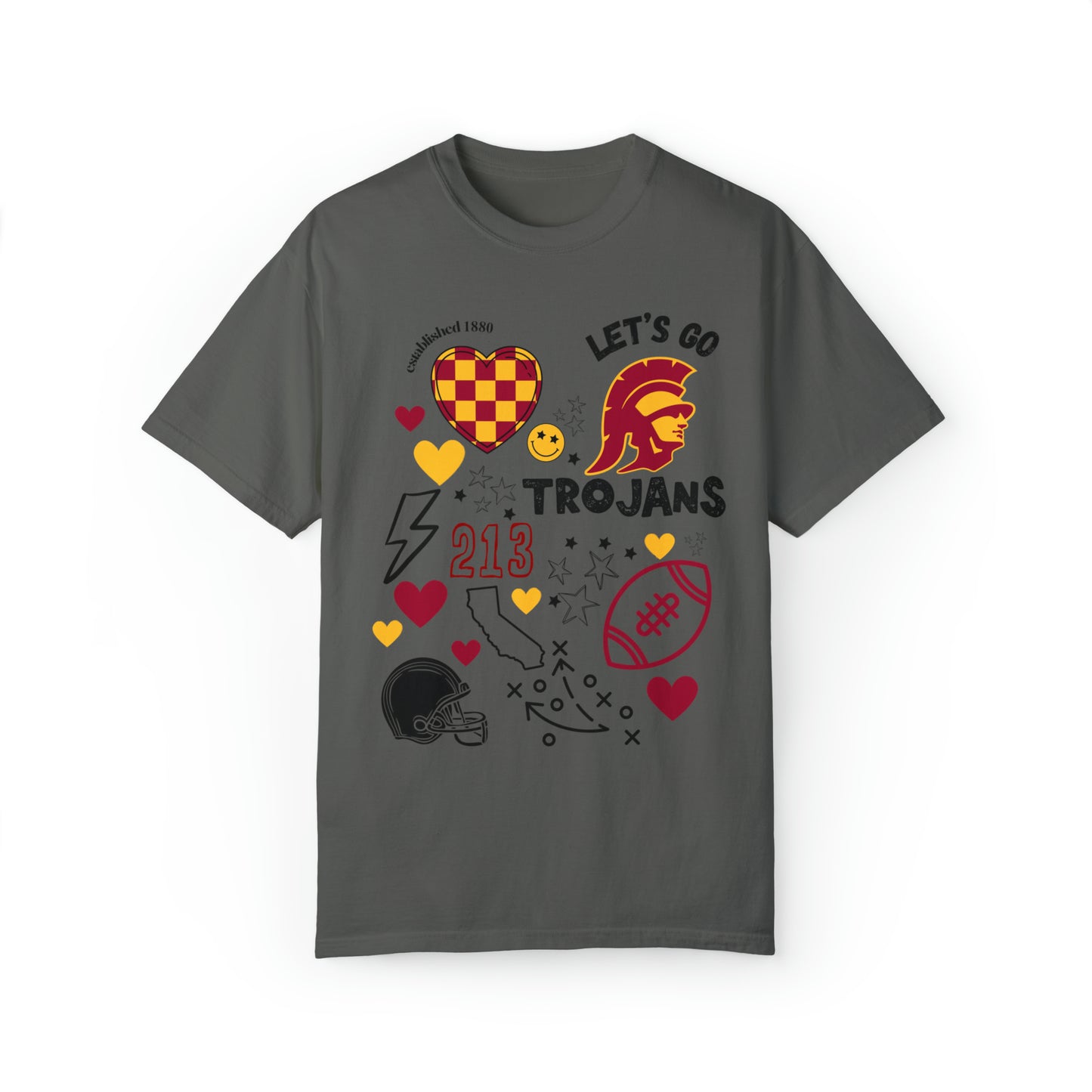 Trojans Game Day, Design on front only