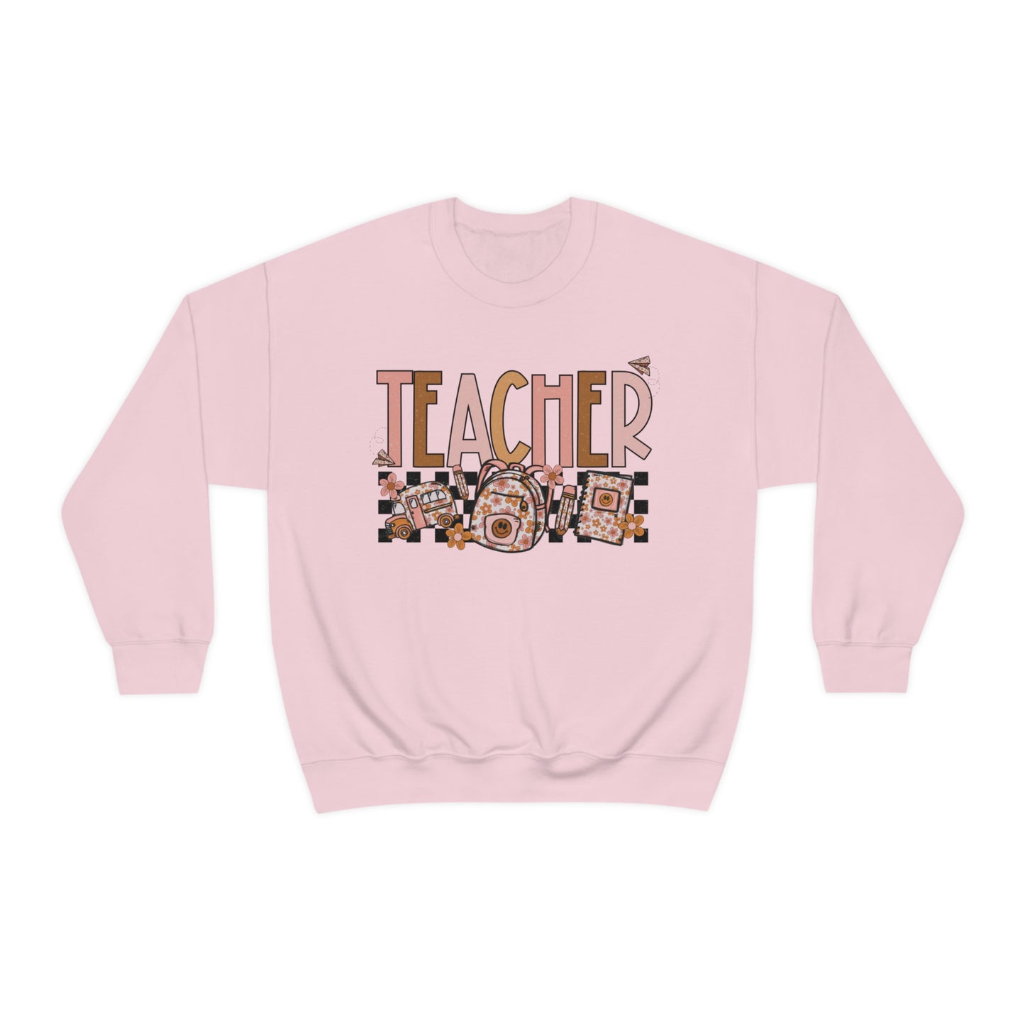 Retro Teacher Back To School Sweatshirt