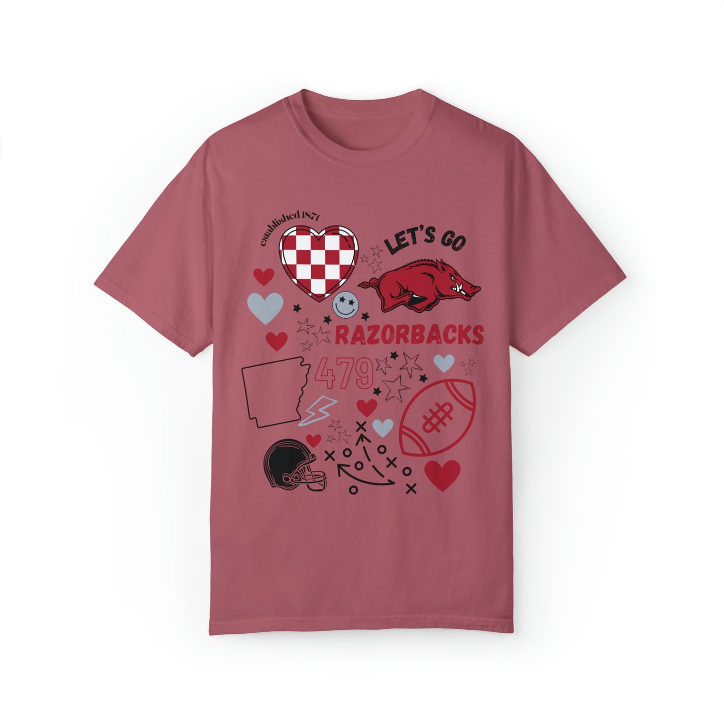 AR Game Day Shirt Front Design Only