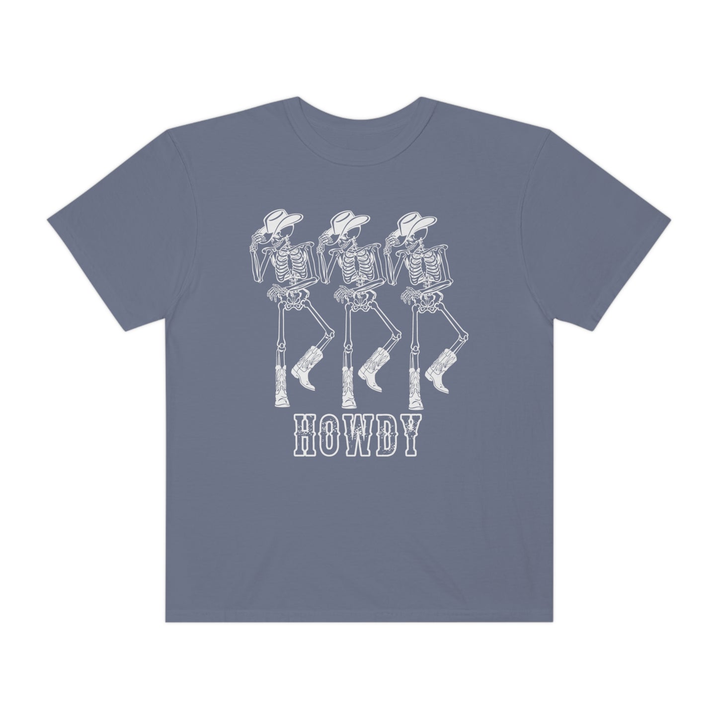 Howdy Cowboy Skeleton Tee