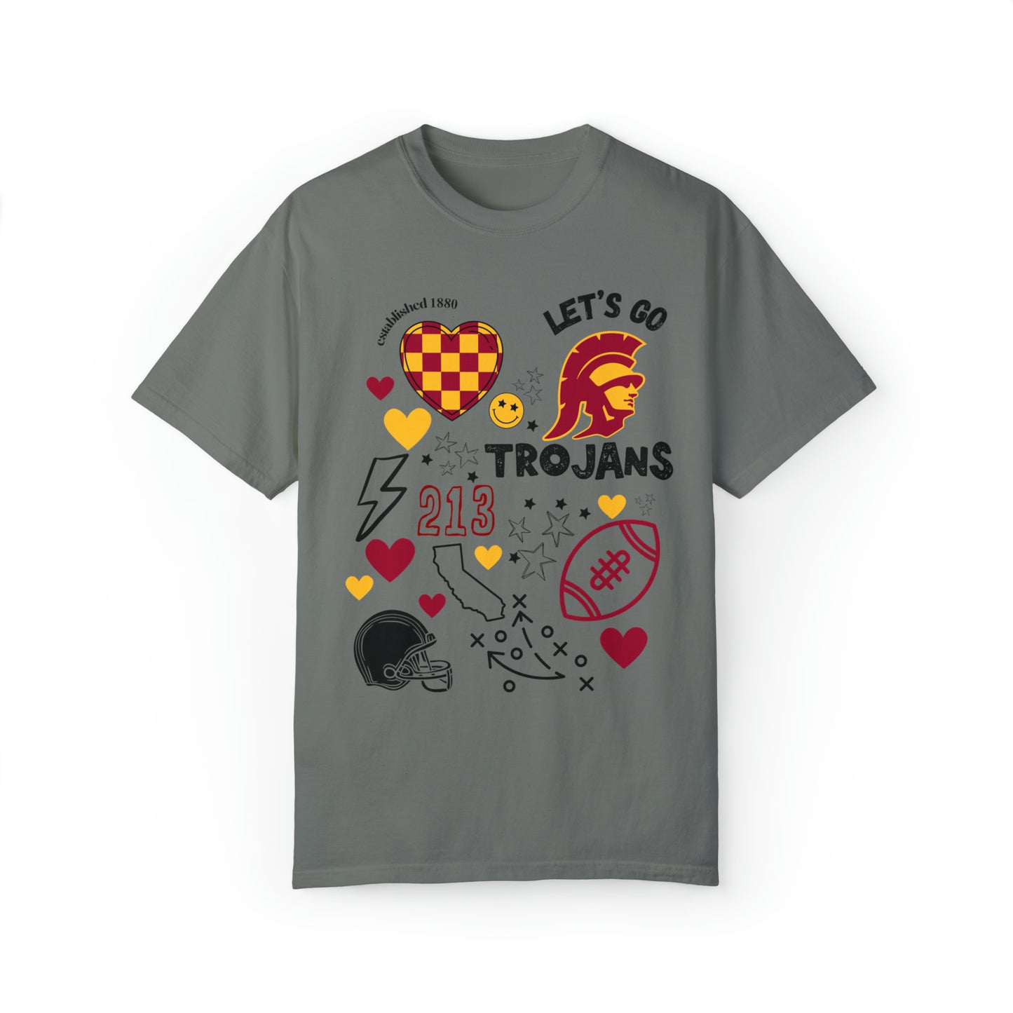 Trojans Game Day, Design on front only