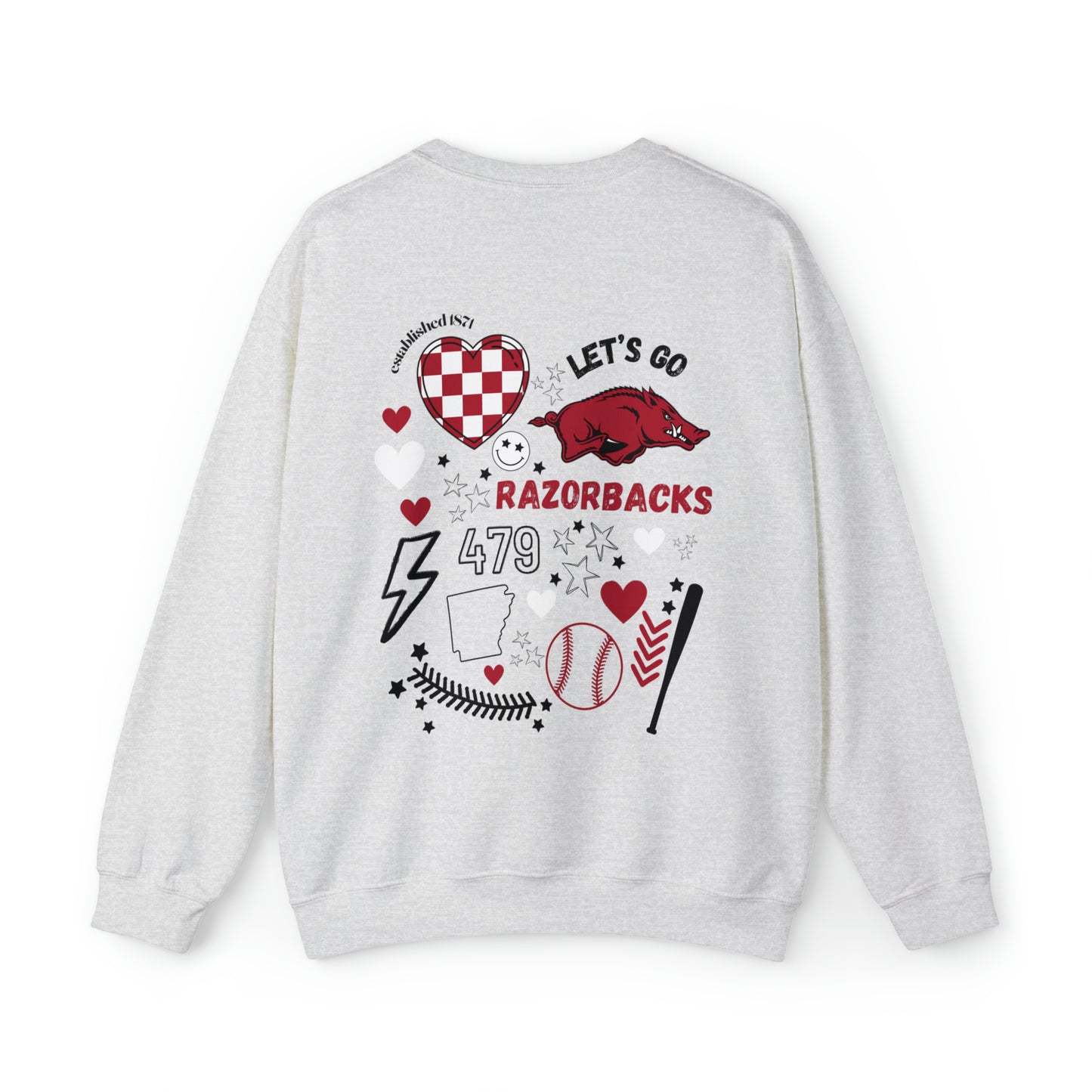 Razorbacks Baseball Game Day Sweatshirt