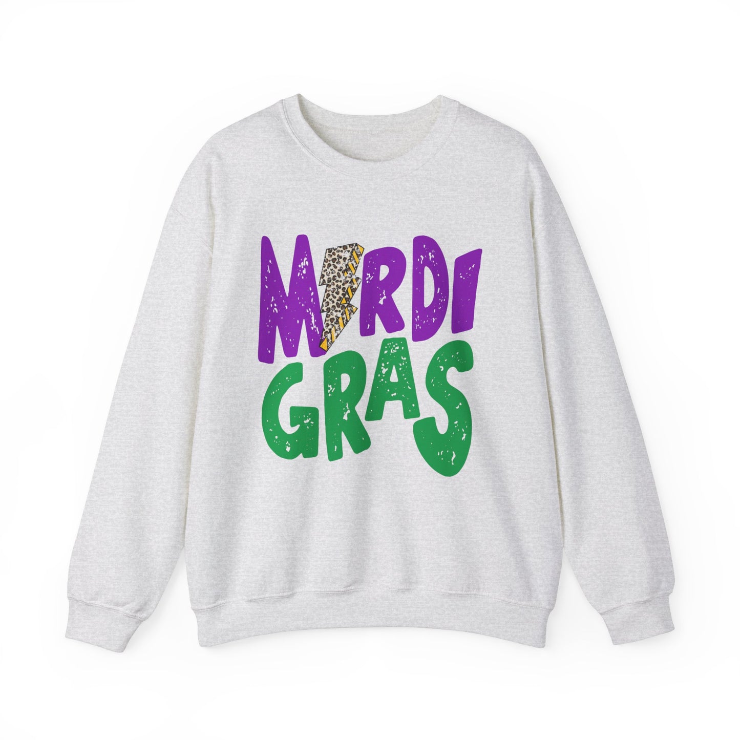 Mardi Gras Lightning Bolt Sweatshirt