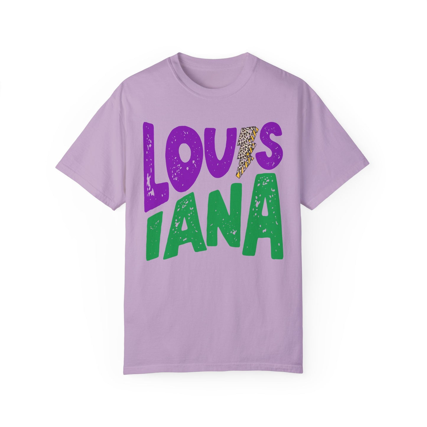 Louisiana Mardi Gras Lightning Bolt Shirt