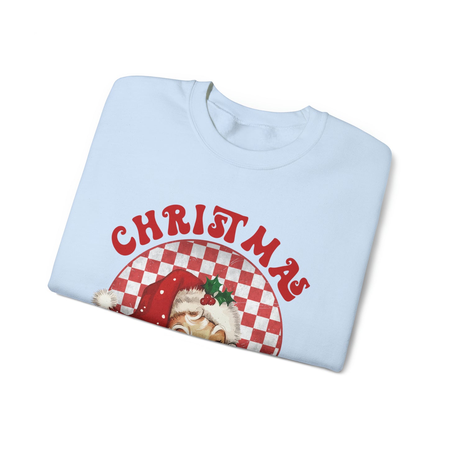 Christmas Vibes Santa Sweatshirt