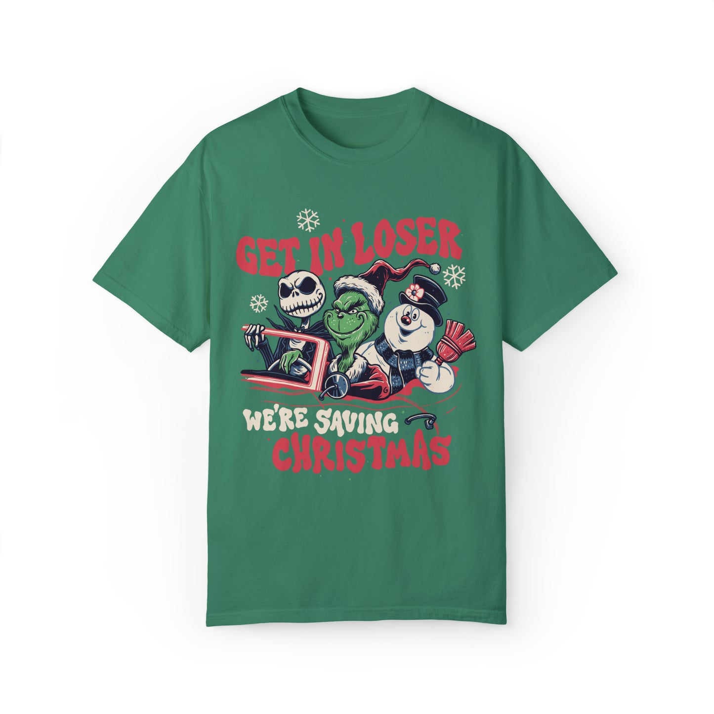 Get In Loser We're Saving Christmas Shirt