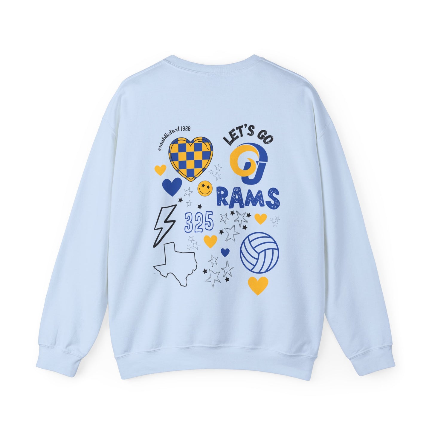 Rams Volleyball Game Day Sweatshirt
