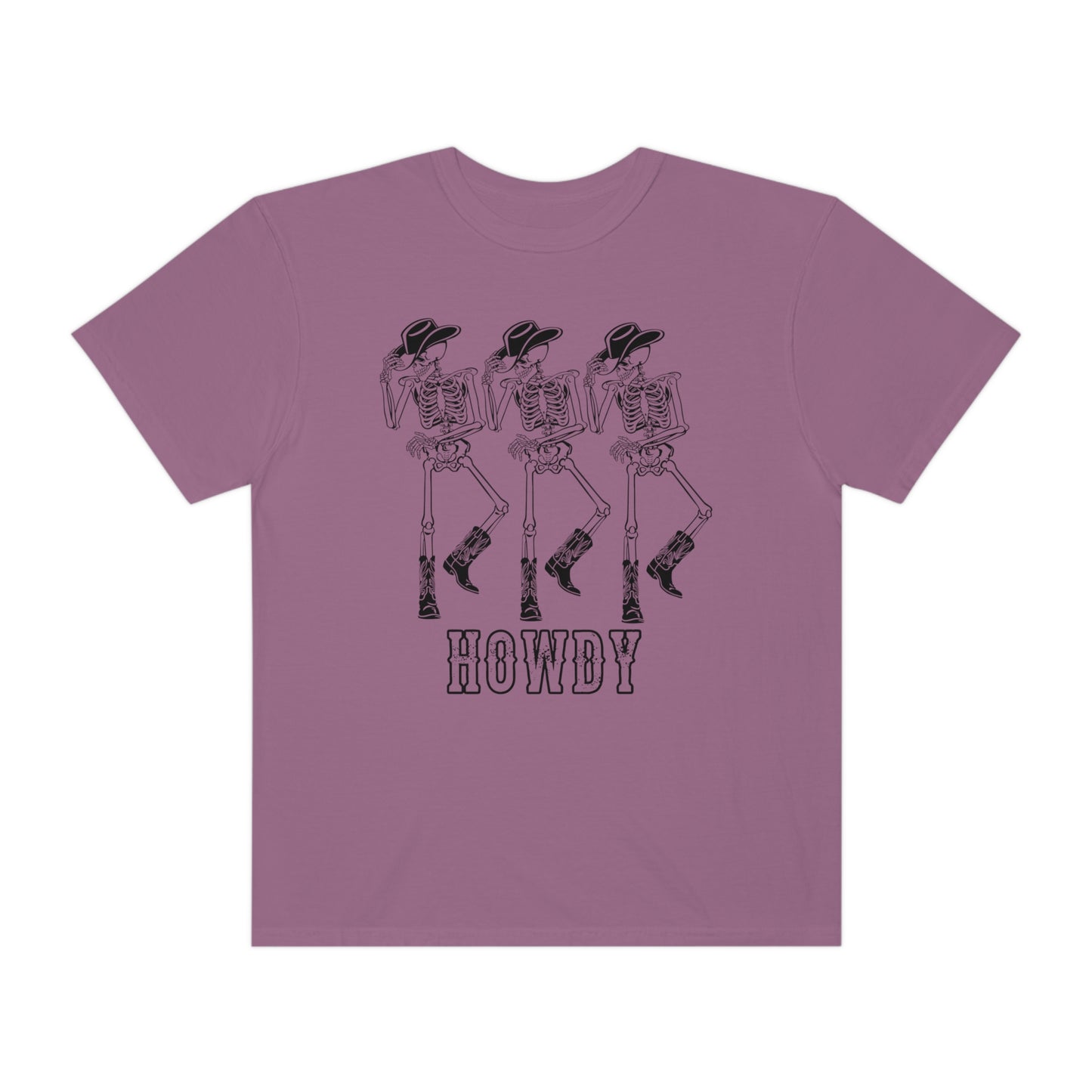 Howdy Cowboy Skeleton Tee