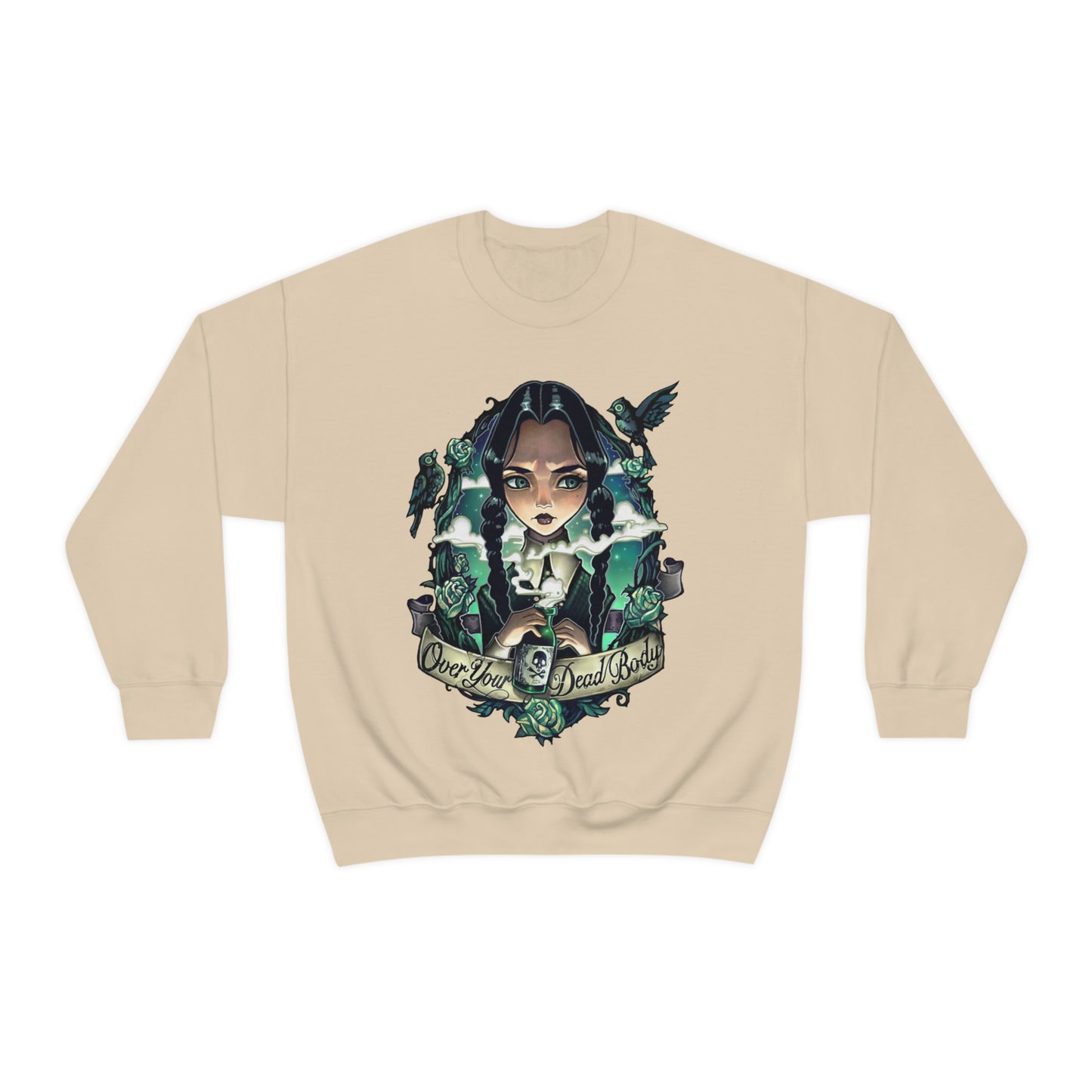 Wednesday Over My Dead Body Sweatshirt