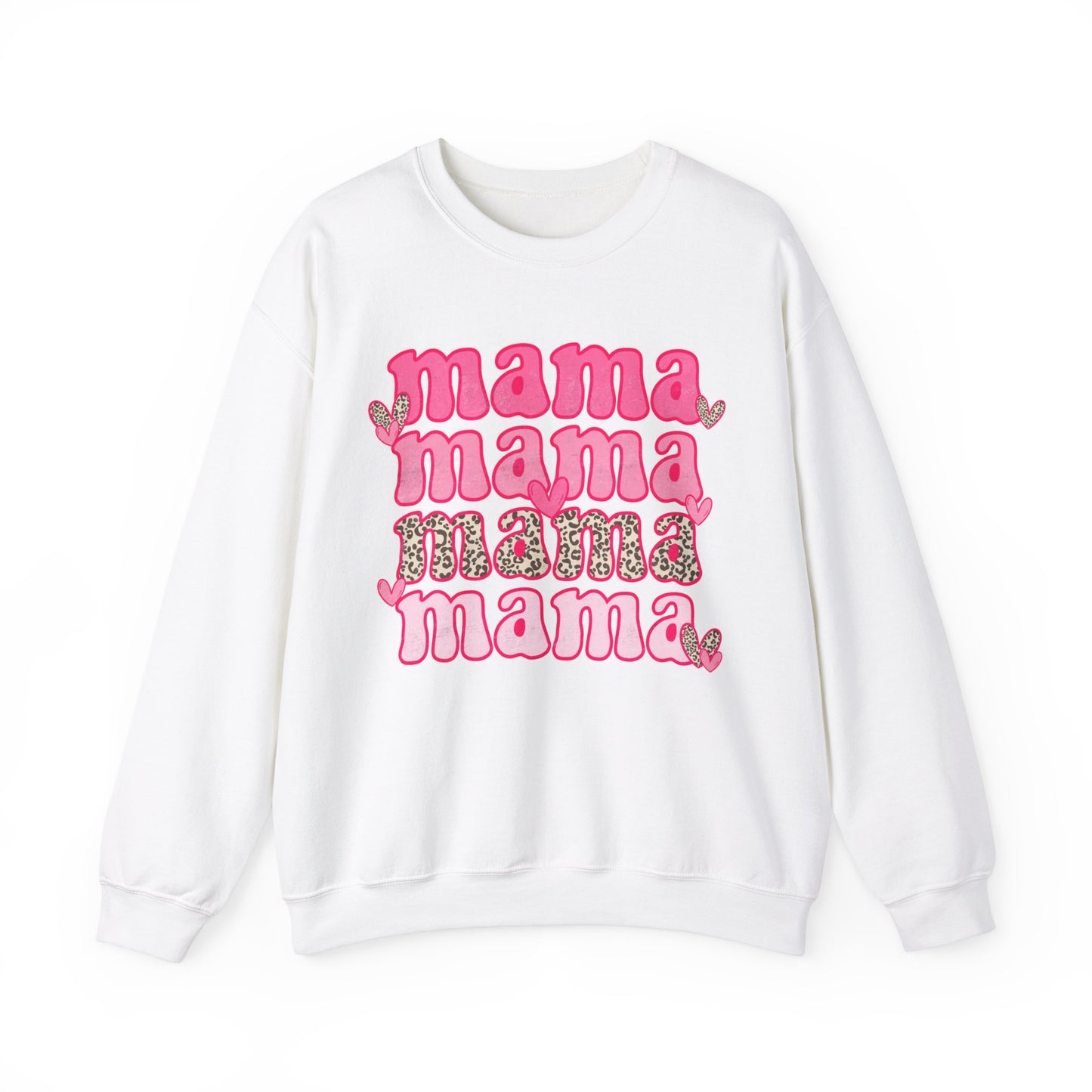 Retro Leopard Mama Sweatshirt