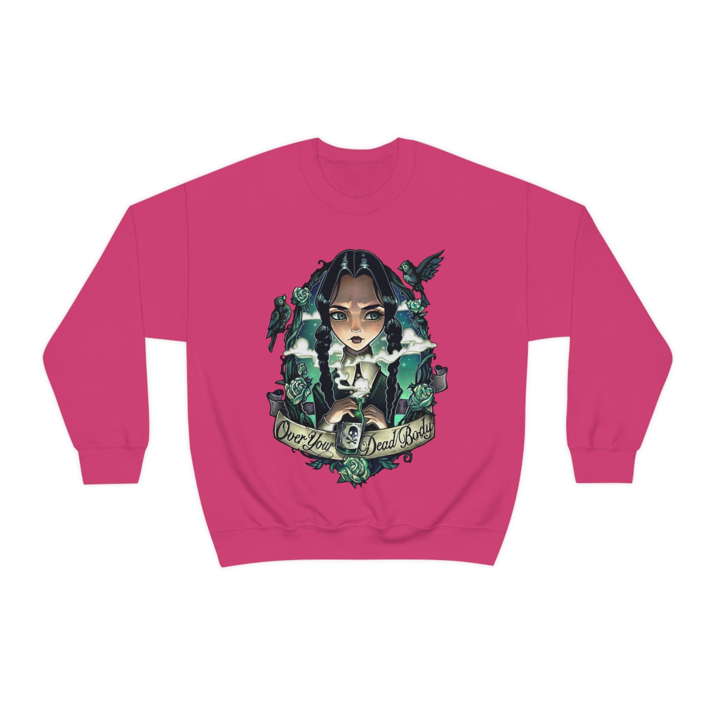 Wednesday Over My Dead Body Sweatshirt