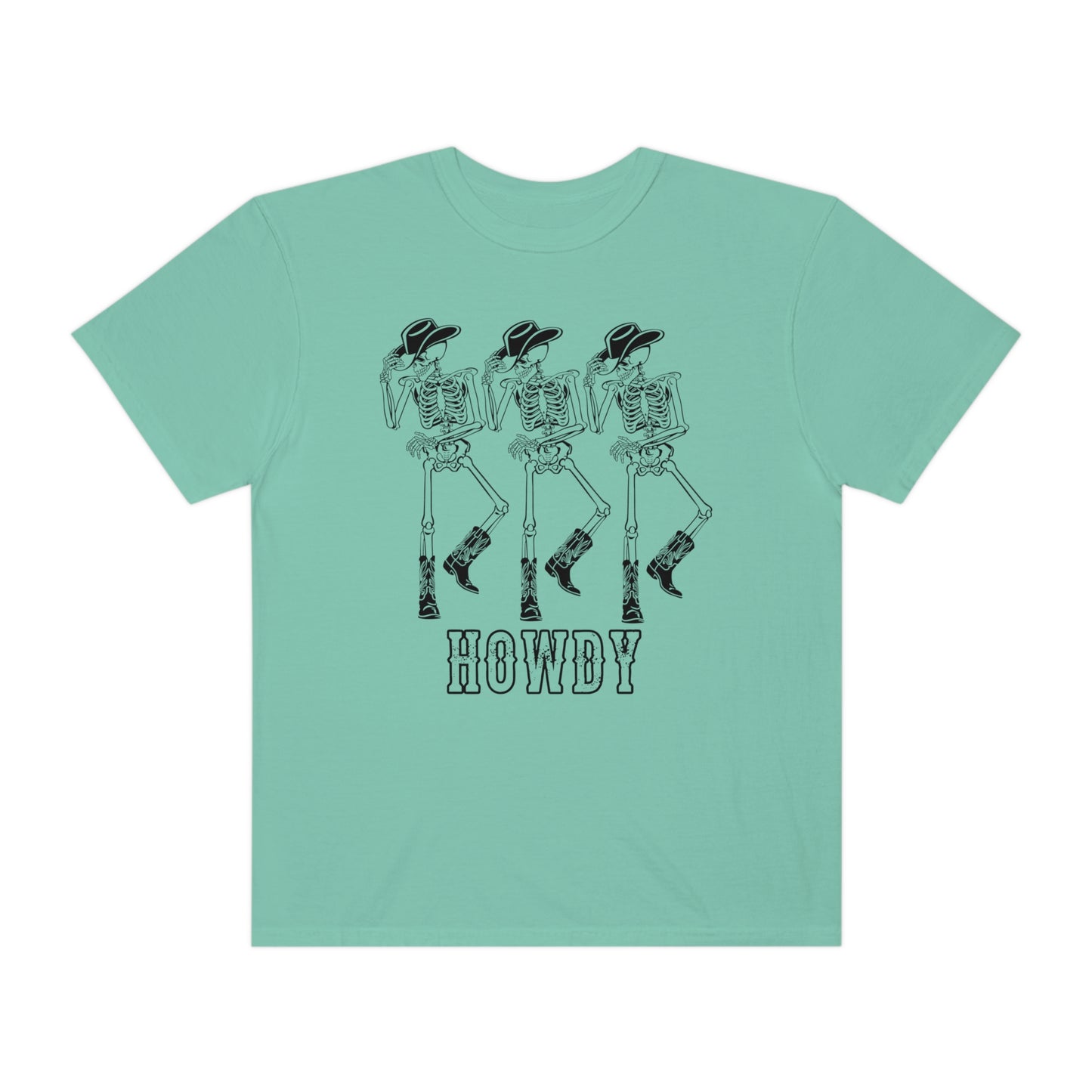 Howdy Cowboy Skeleton Tee