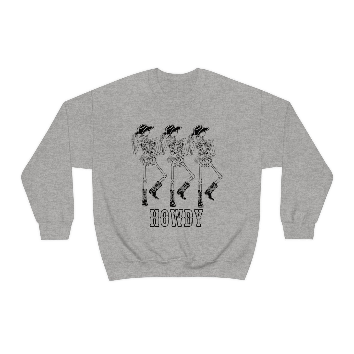Howdy Skeleton Cowboy Sweatshirt