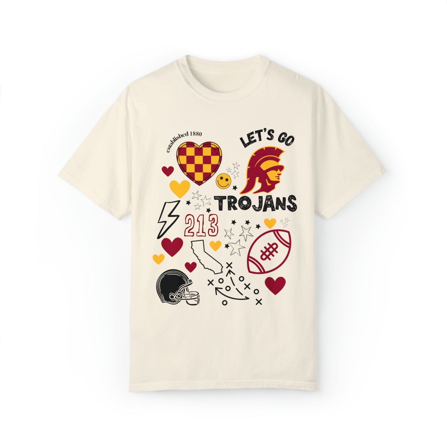 Trojans Game Day, Design on front only