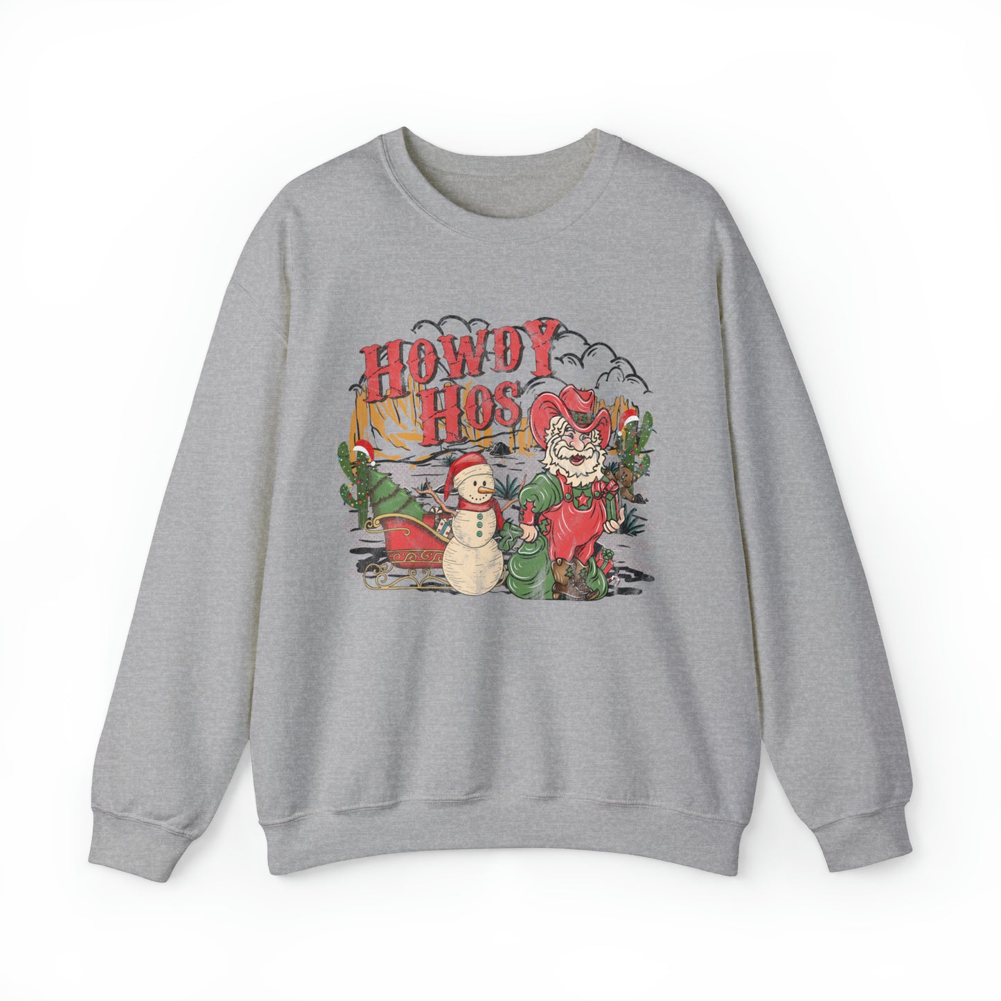 Howdy Hos Christmas Sweatshirt