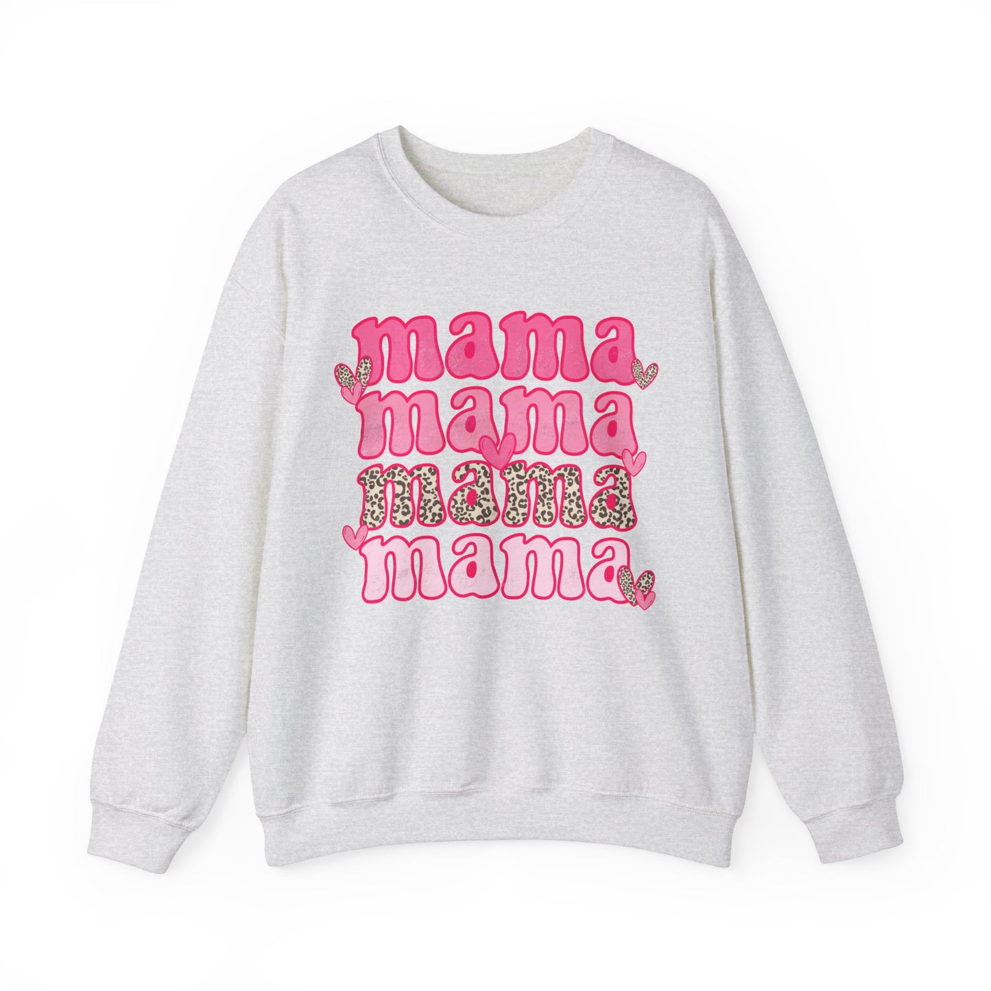 Retro Leopard Mama Sweatshirt