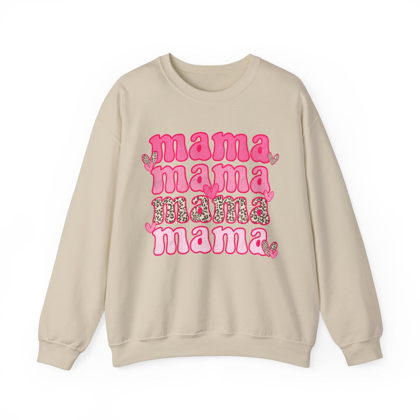 Retro Leopard Mama Sweatshirt