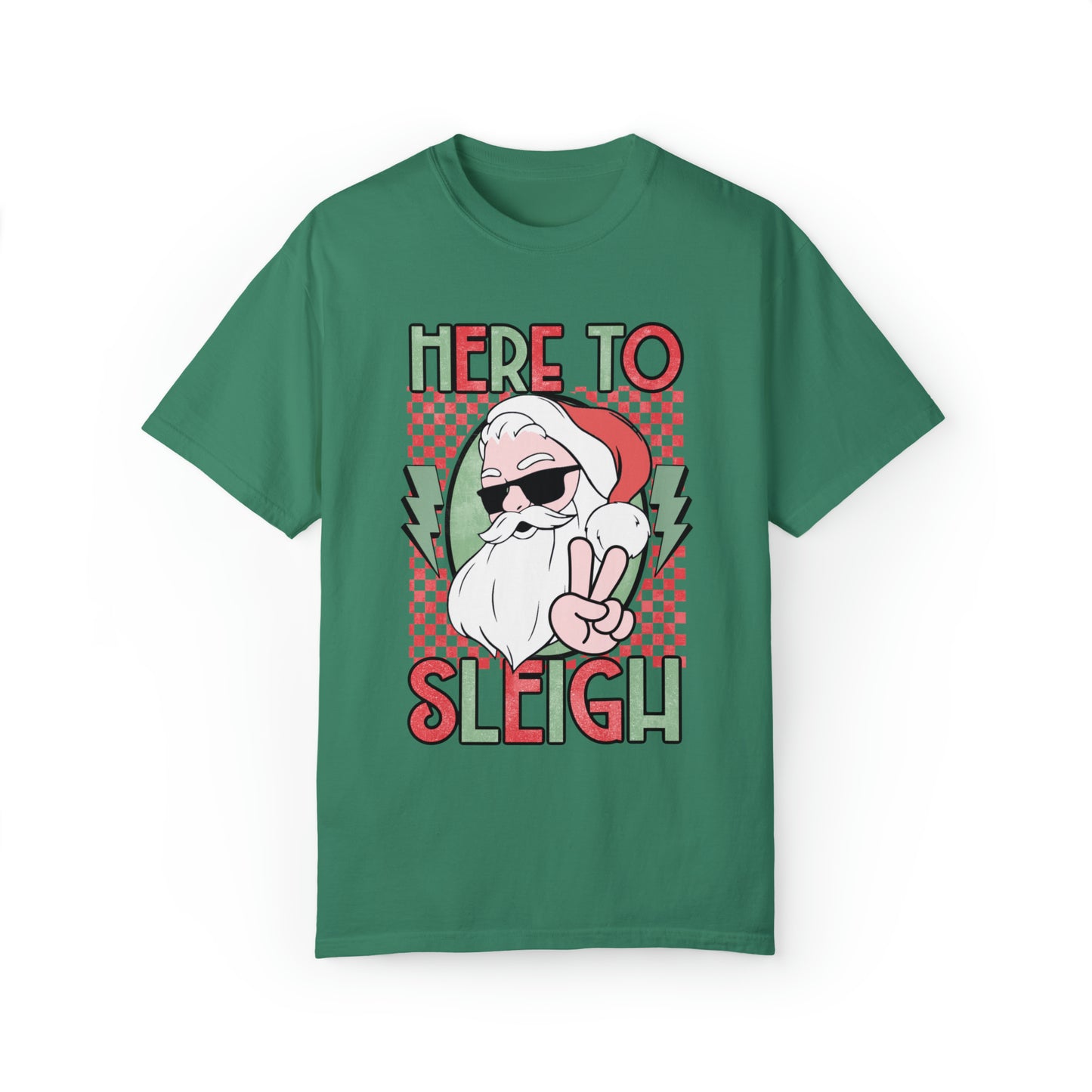 Here to Sleigh Santa Shirt
