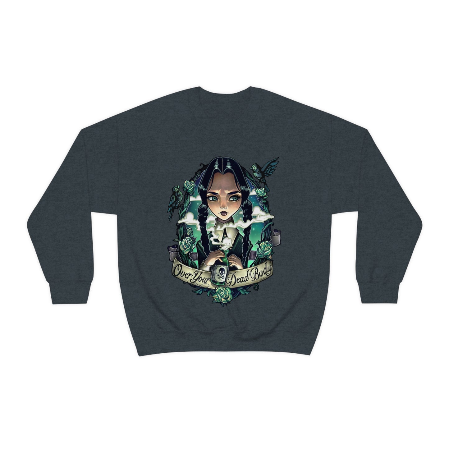 Wednesday Over My Dead Body Sweatshirt