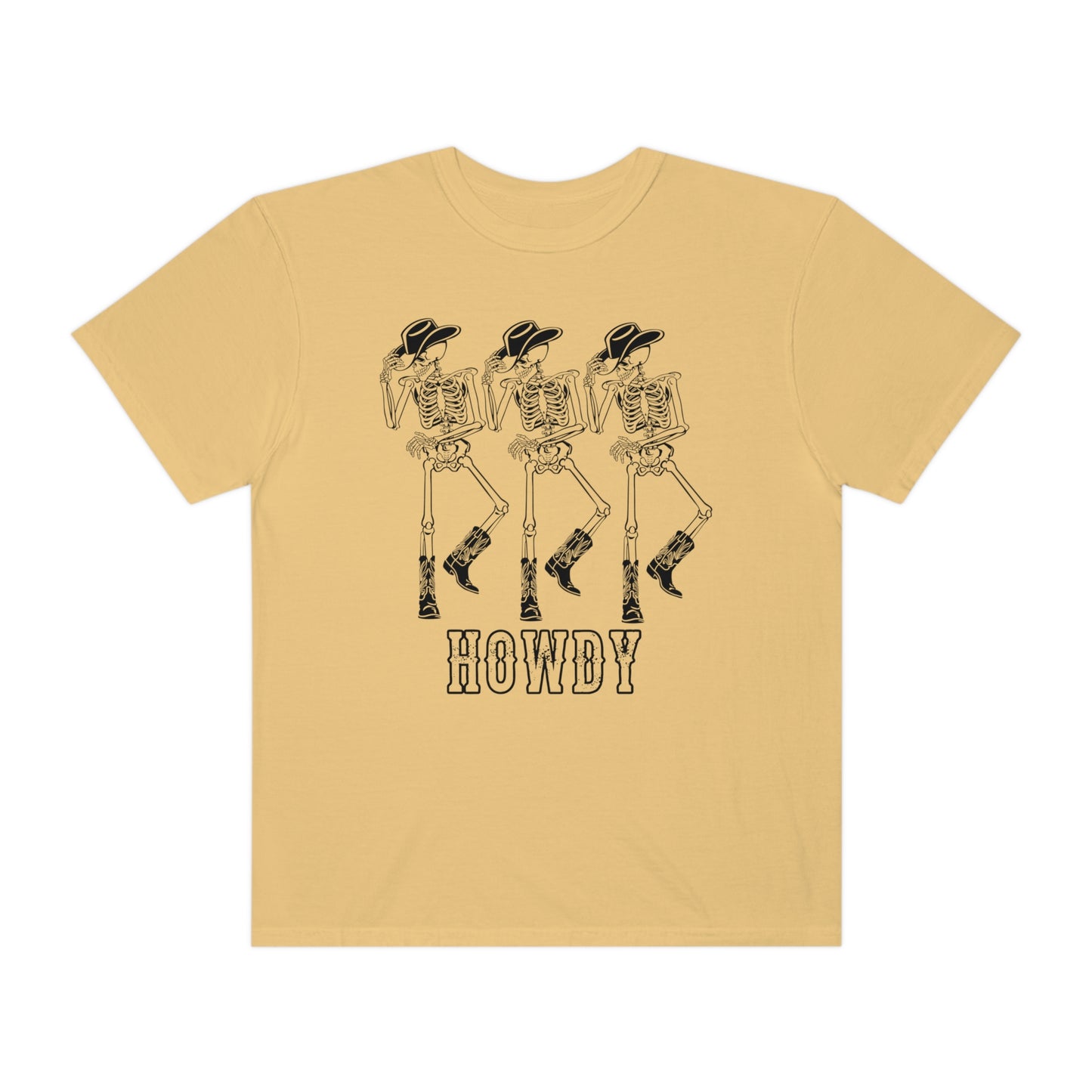 Howdy Cowboy Skeleton Tee