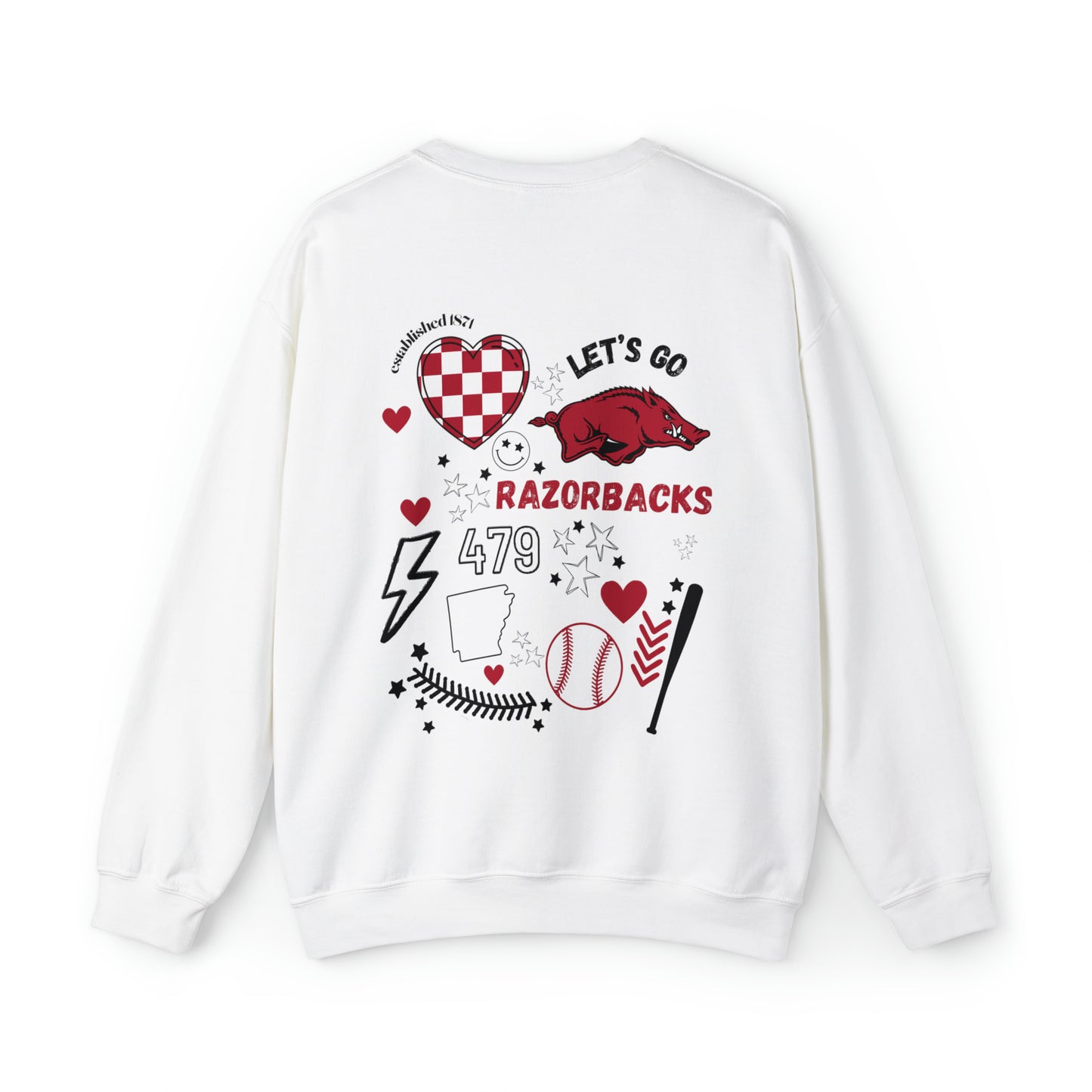 Razorbacks Baseball Game Day Sweatshirt