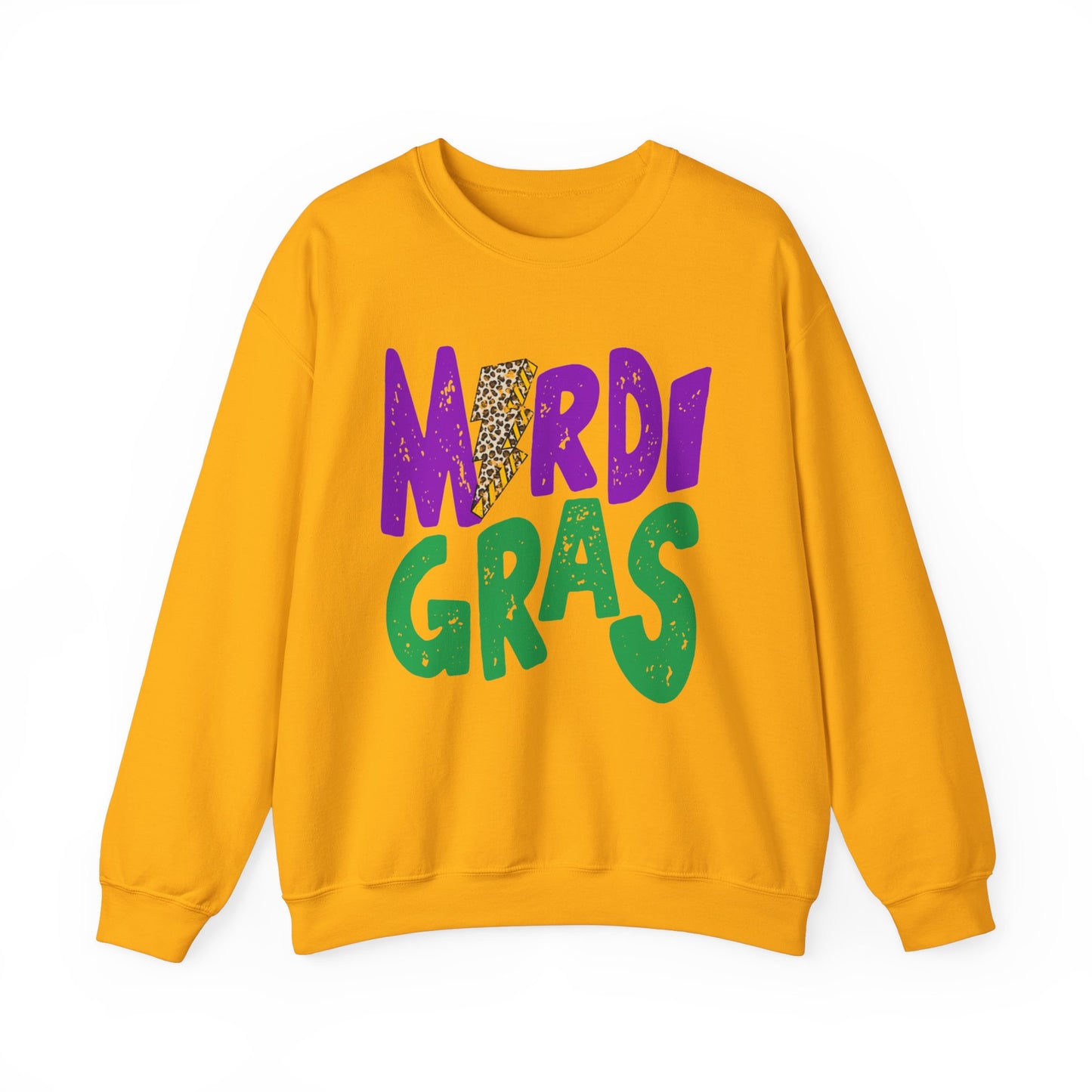 Mardi Gras Lightning Bolt Sweatshirt