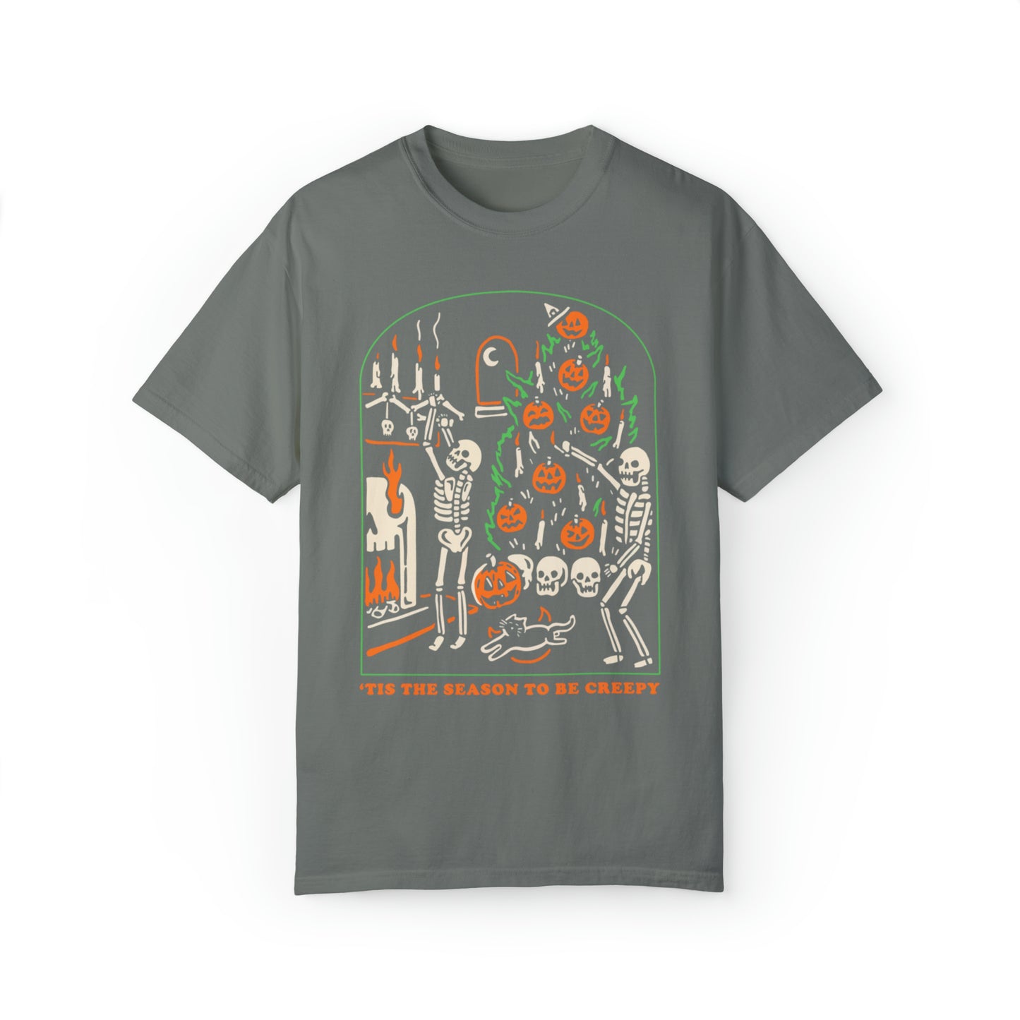 Tis The Season To Be Creepy Halloween Shirt